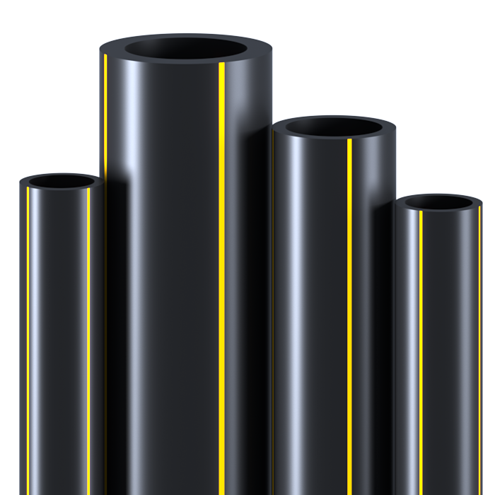 Труба ПНД ⌀200 мм, ПЭ-100,  SDR-13,6 газовая